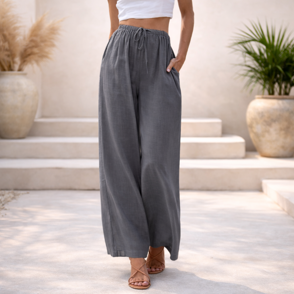 Flowy Jyan Linen Pants