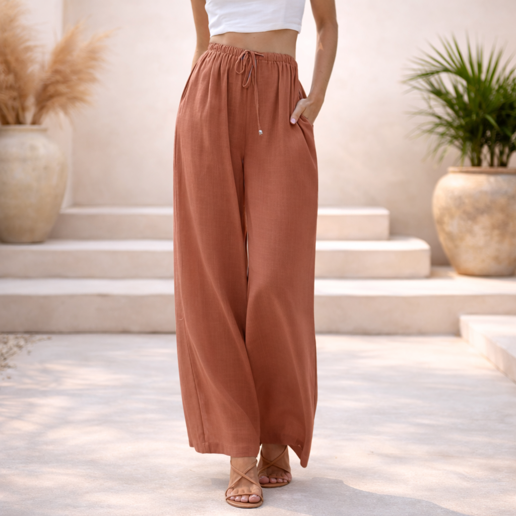 Flowy Jyan Linen Pants