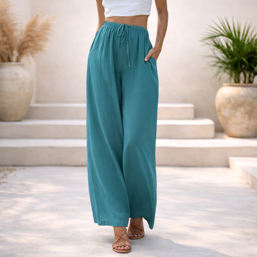 Flowy Jyan Linen Pants