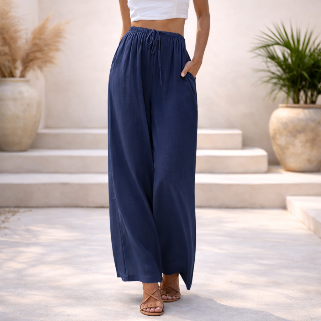 Flowy Jyan Linen Pants
