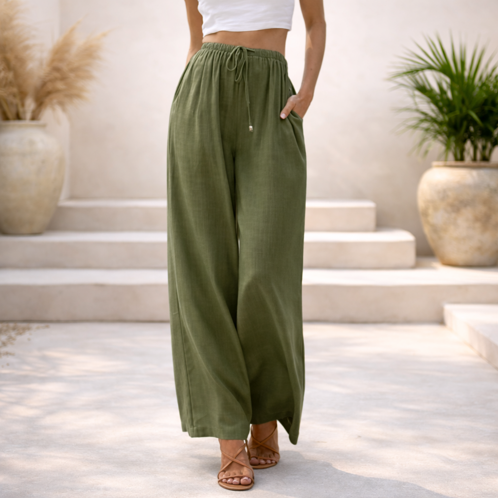 Flowy Jyan Linen Pants