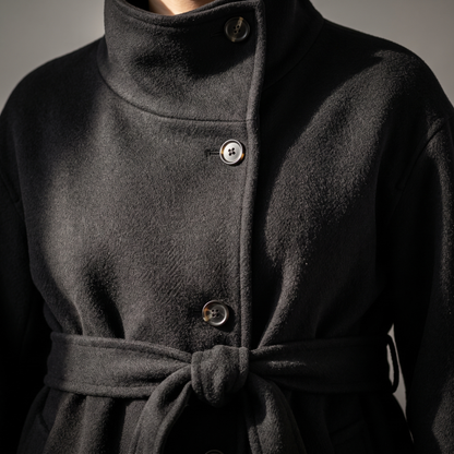 Belted Longline Coat